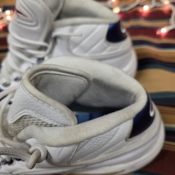 Reebok Allen Iverson Question Mid Blue Toe Basketball Shoes Size 11 1/2 - Picture 7 of 16